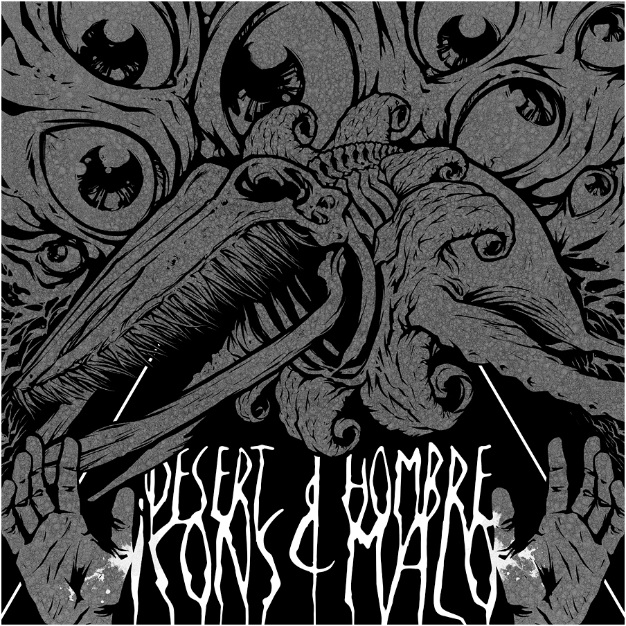 HOMBRE MALO & DESERT ICONS "Split LP"